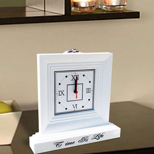 Clock Home Decor Time Is Life