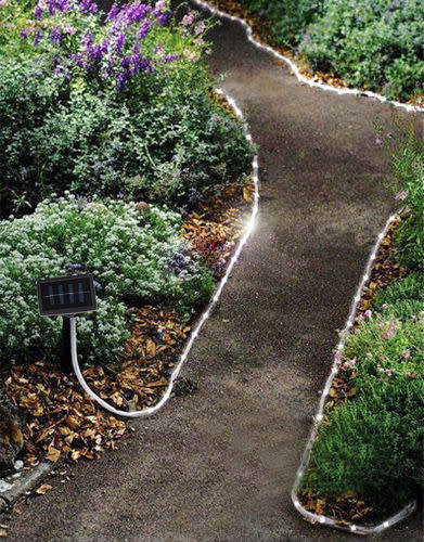 Rope Light Solar Festive Outdoor Decorative Lights