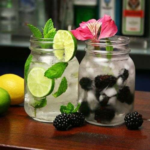 Glasses Jars Set of 4
