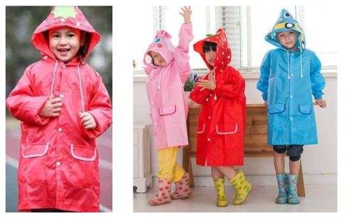 Kids Raincoats Girls Clothing