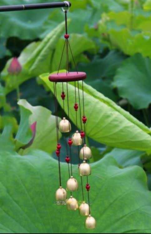 Wind Chimes Copper 10 Bell