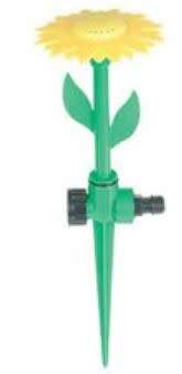 Flower Sprinkler Spike Sunflower Garden Watering Lawn