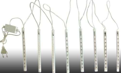 Christmas Lights Meteor LED Digital Snow Shower Icicle Light Set