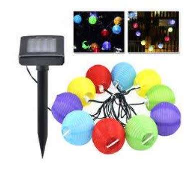 Chinese Lanterns Lights Mini Solar
