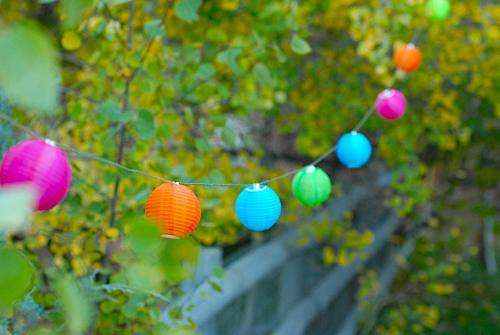 Chinese Lanterns Lights Mini Solar