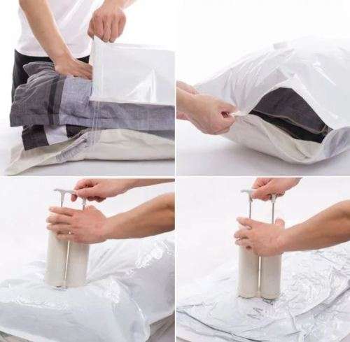 Vacuum Storage Bags Set of 6 Jumbo