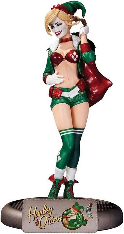 DC Collectibles DC Comics Bombshells Holiday Harley Quinn Statue