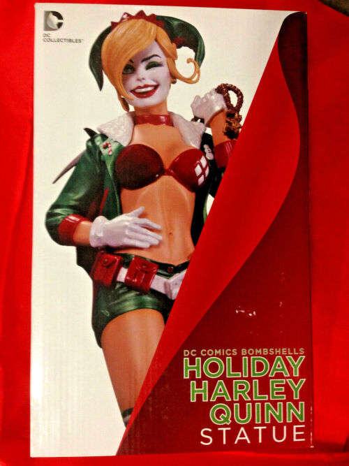 DC Collectibles DC Comics Bombshells Holiday Harley Quinn Statue