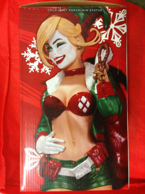 DC Collectibles DC Comics Bombshells Holiday Harley Quinn Statue