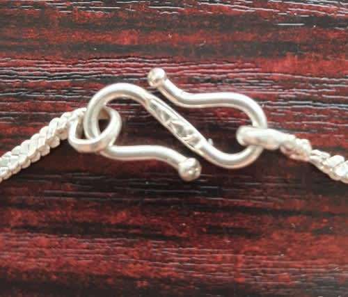 Tibetan Hand Crafted 925 Sterling Silver Chain