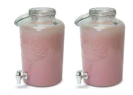 Party Glass Jars Dispensers