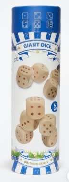 Giant Wooden Dice