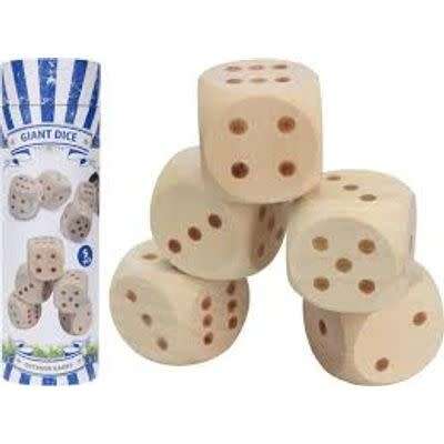 Giant Wooden Dice