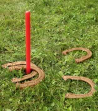 Outdoor Games Horseshoe Toss Game