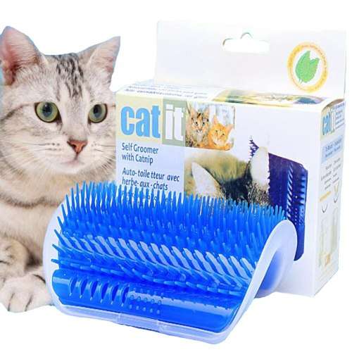 Cat Corner Self Groomer Wall Brush GET 2