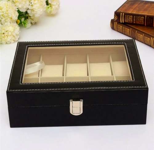 Luxury 10 Slot Watch Case