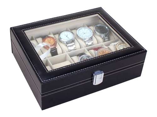 Luxury 10 Slot Watch Case