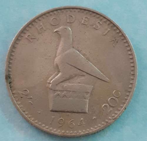 Rhodesia 1964 2 Shilling