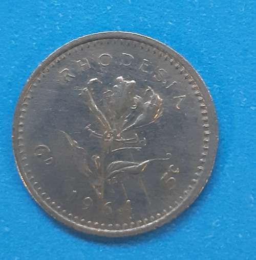 Rhodesia 5 cent Coin