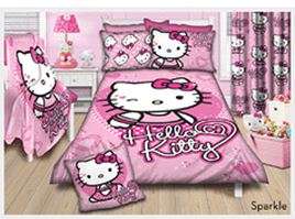 HELLO KITTY DUVET COVER SET THREE QUARTER