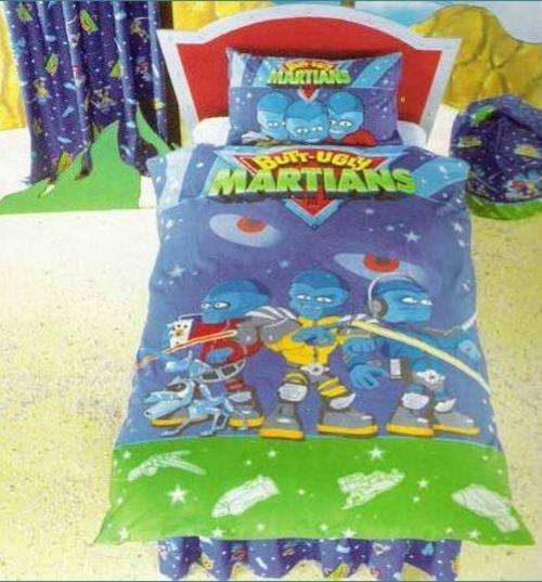 BUTT UGLY MARTIAN DUVET COVER SET SINGLE