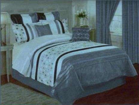 COMFORTER BEDDING QUEEN 12 PIECES