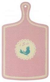 Cutting Board.  Pink Pantry Design