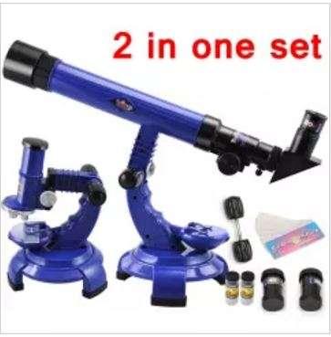 Mini Microscope and Telescope Set