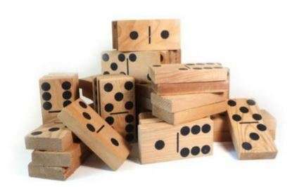DOMINOES - GIANT WOODEN