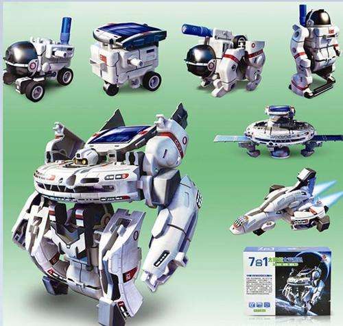 SPACE SOLAR TOYS 7 IN 1 SPACE FLEET - MASSIVE DISCOUNT