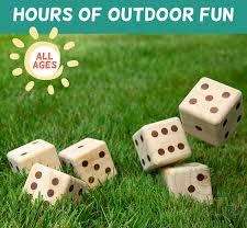 Giant Wooden Dice