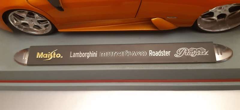 Maisto Lamborghini Murcielago  Roadster Playerz Convertible 1/18 Scale Diecast Model Car
