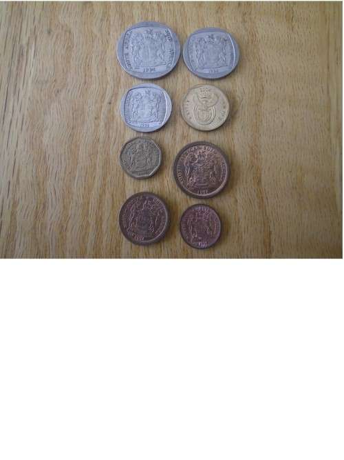 1994 Coat of Arms 1,2,5,10,20,R1,R2,R5.