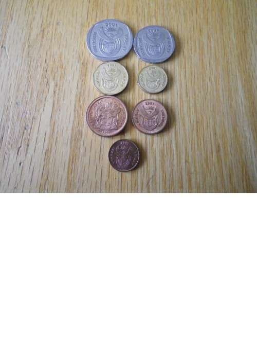 2001 Coat of Arms 1,2,5,10,20,R2,R5.
