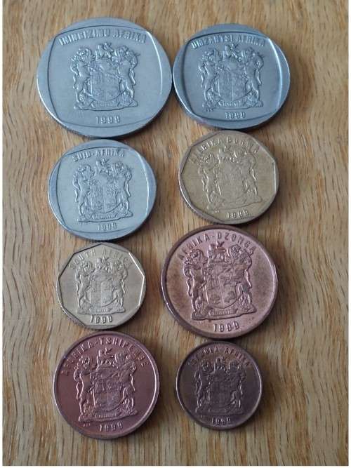 (1999 Coat of Arms.1c.2c.5c.10c.20c.R1.R2.R5) R32