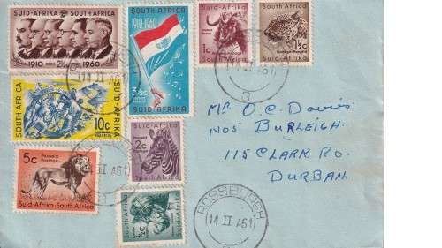 R.S.A. Letter to Durban. (R65)