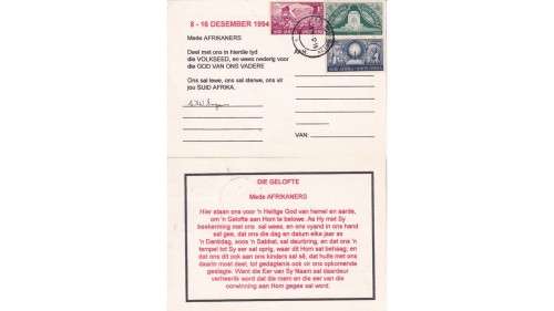 R.S.A. Charity for Voortrekker Monument. (R35))