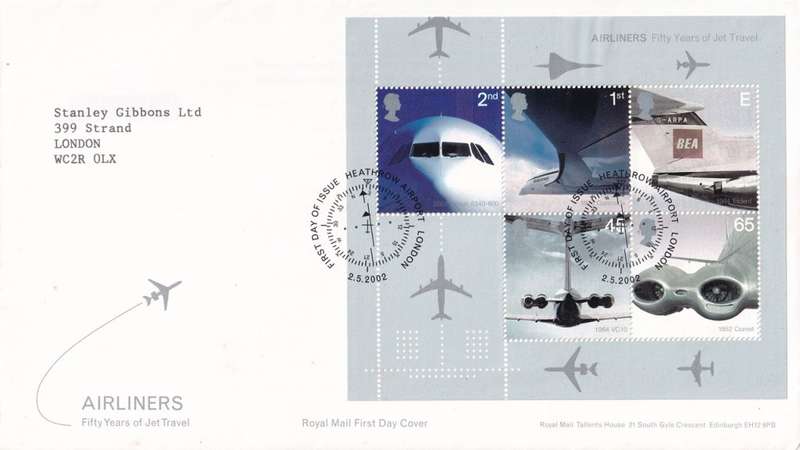 Air Mail London England.