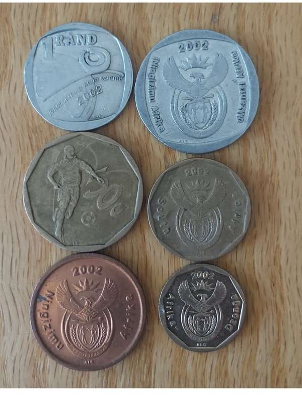 (2002 Coat of Arms.5c.10c.20c.50c.R1.R2) R85