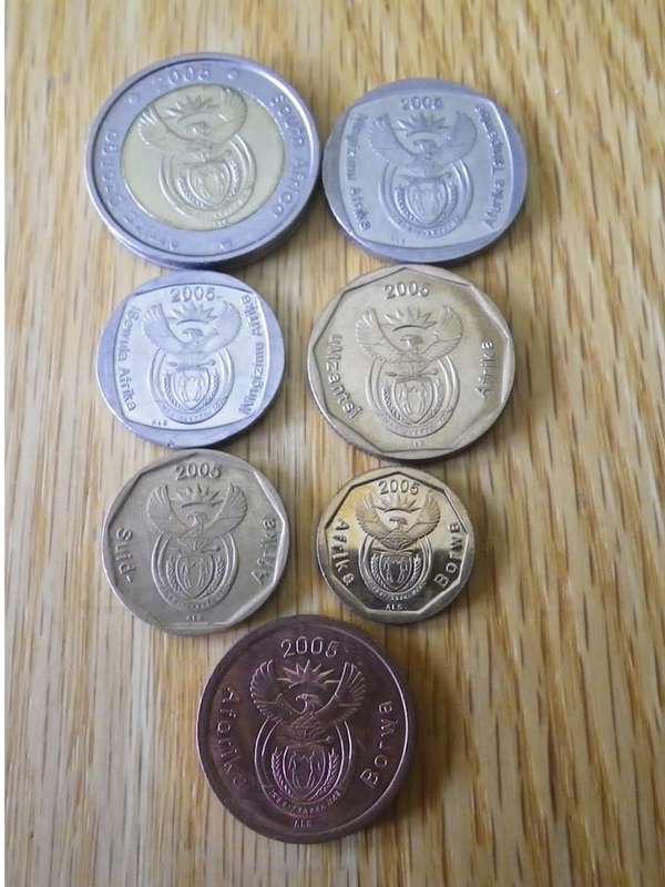 (2005 Coat of Arms.5c.10c.20c.50c.R1.R2.R5) R35