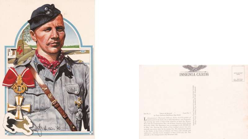 Finland Insignia Card  Tony Jackson.
