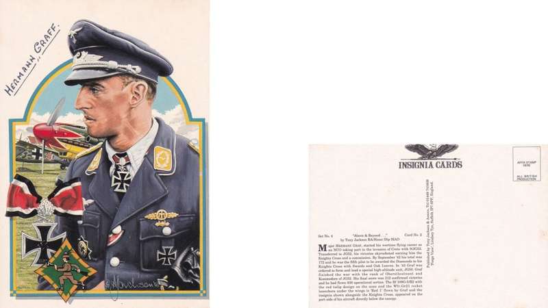 Grmany Insignia Card, Tony Jackson. H Graff