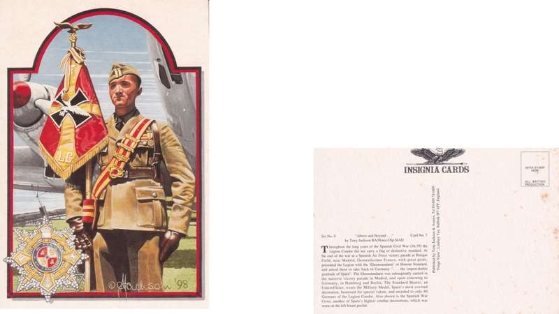 Insignia Card, Tony Jackson.