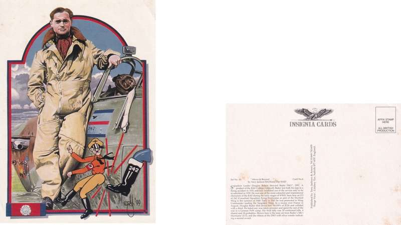 Insignia Card, Tony Jackson. D Robbert Steward Bader