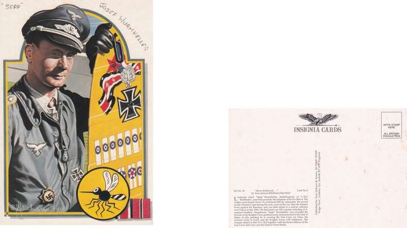 Insignia Card, Tony Jackson. J Wurmheller