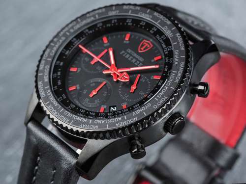 DETOMASO ITALIA FIRENZE WORLD GP CHRONO HEIDFELD TEAM WATCH