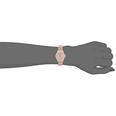 TITAN LADIES ROSE GOLD WITH SWAROVSKI CRYSTALS