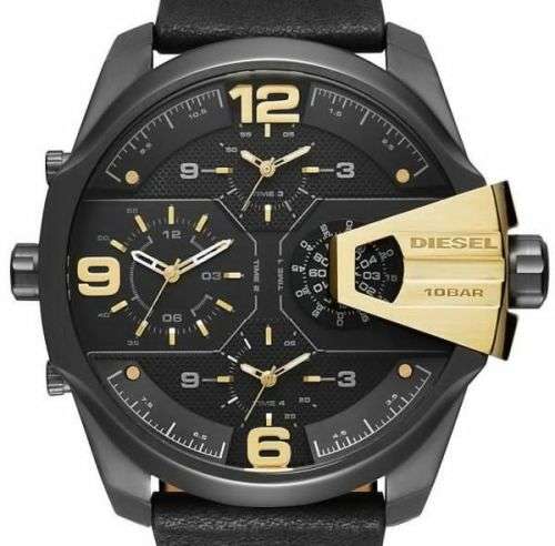 DIESEL UBER CHIEF CHRONOGRAPH MENS WATCH DZ7377 *BRAND NEW*