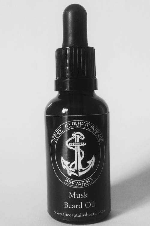 The Captain's Beard Sweet Musk Beard Oil