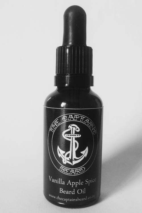 The Captain's Beard Vanilla Apple Spice Beard Oil
